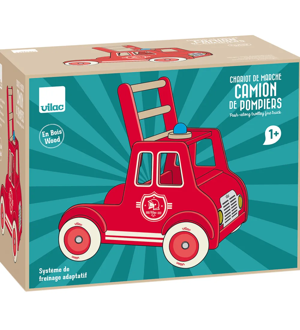 Vilac Gåvogne>Gåvogn - Brandbil