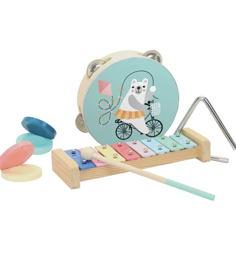 Vilac Musikinstrumenter>Instrumentsæt - 6 Dele - Træ