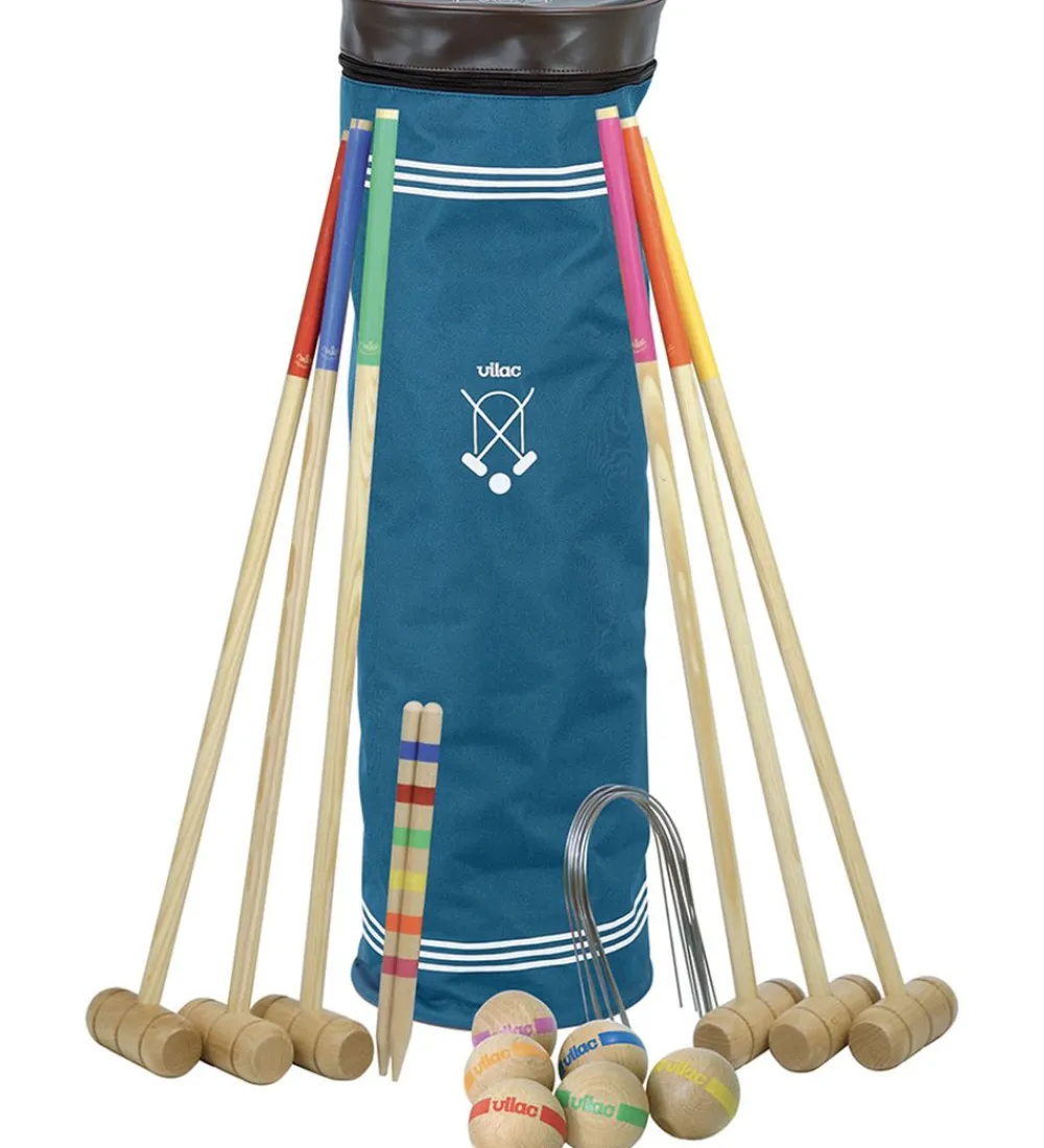 Vilac Spil>Kroketsæt - Træ