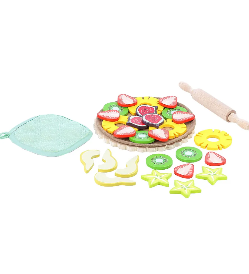 Vilac Trælegetøj|Legemad>Legemad - 31 Dele - Frugttærte