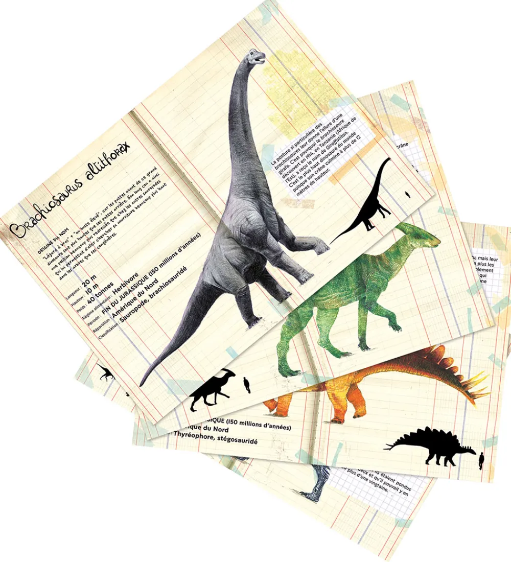 Vilac Konstruktionslegetøj|Magnetlegetøj>Magneter - 21 stk. - Dinosaurer fra Naturhistorisk Museum