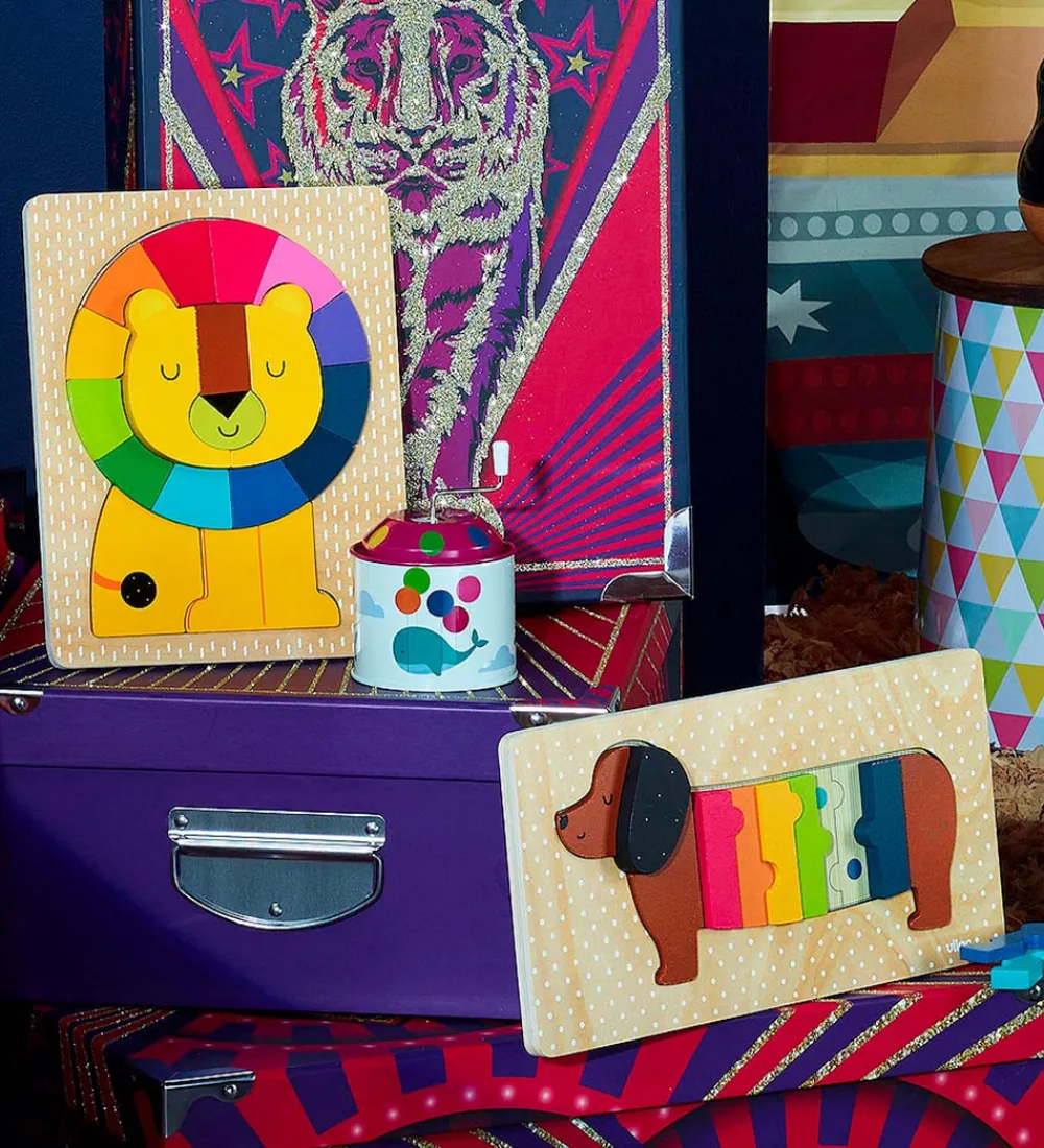 Vilac Puslespil|Trælegetøj>Puslespil - Træ - 11 Brikker - Hund