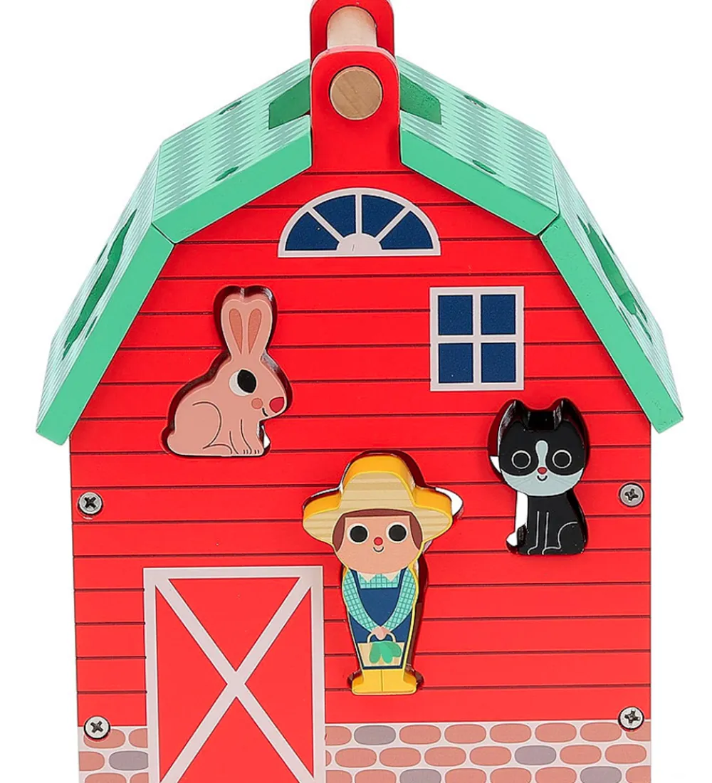 Vilac Puttekasser|Trælegetøj>Puttekasse - Træ - Bondegård