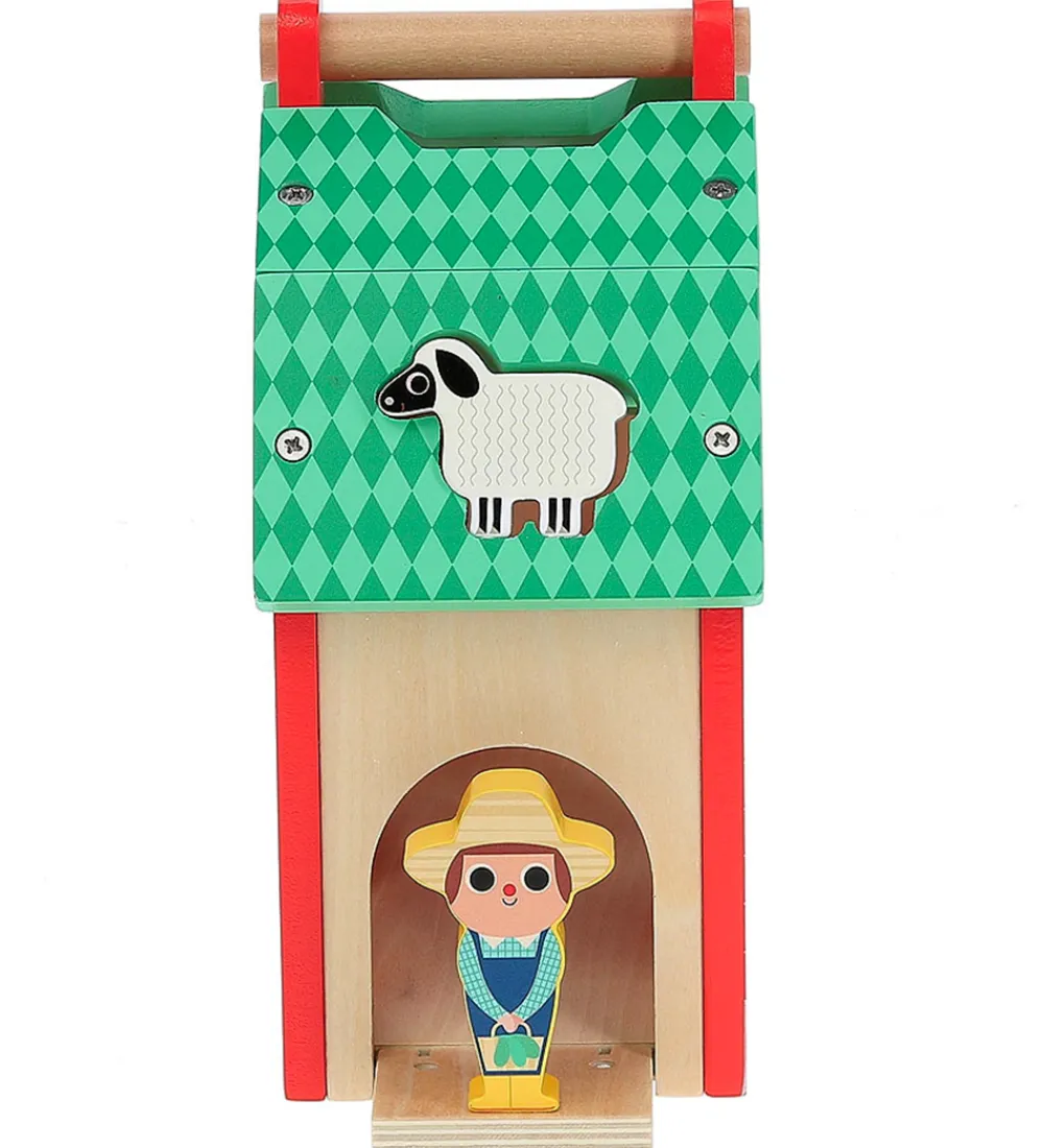 Vilac Puttekasser|Trælegetøj>Puttekasse - Træ - Bondegård