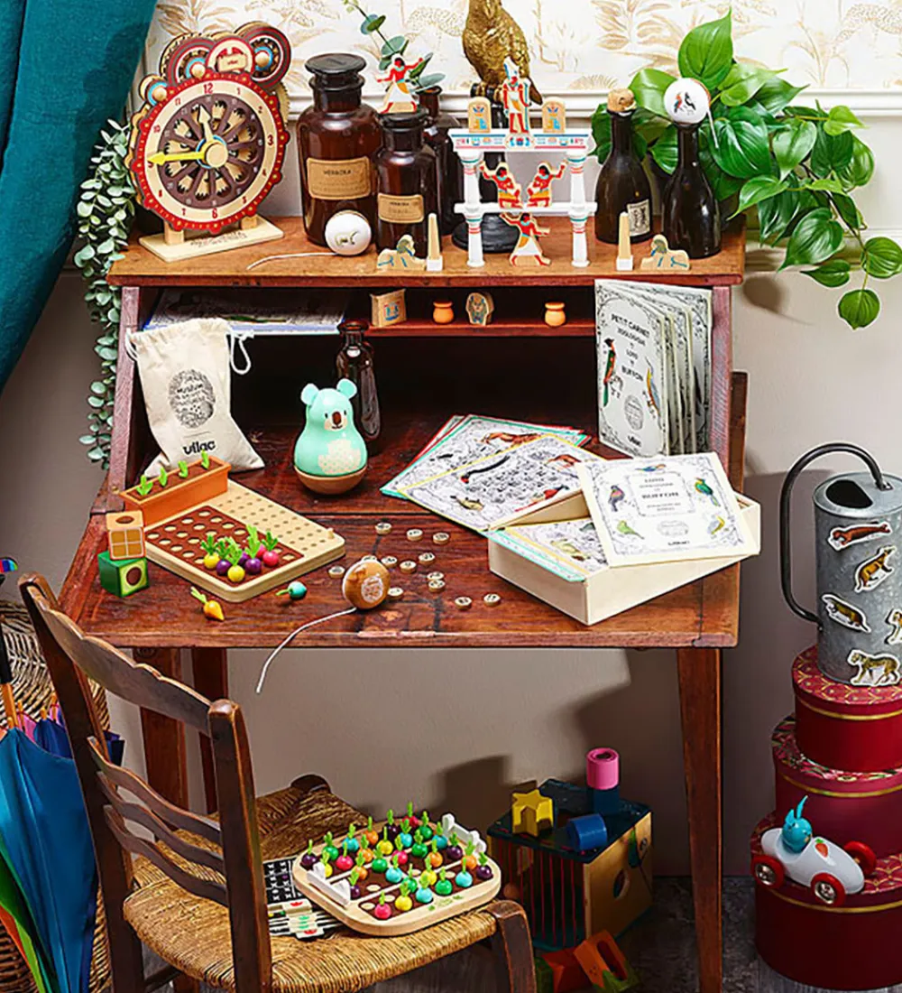 Vilac Trælegetøj|Spil>Spil - Træ - Sudoku med Grøntsager