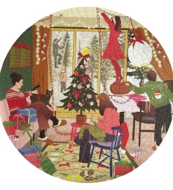 Vissevasse Puslespil>Puslespil - 1000 Brikker - 65x65cm - A Day In Decembe