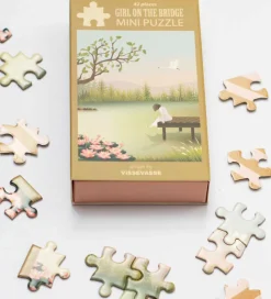 Vissevasse Puslespil>Puslespil - Mini - 10x13 cm - Girl On The Bridge