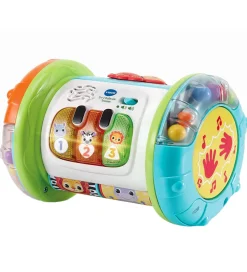 Vtech Babylegetøj|Aktivitetslegetøj>Aktivitetslegetøj - Dansk - 2-i-1 - Rullende Tromme