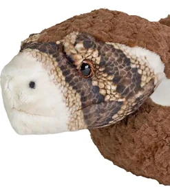 Wild Republic Bamser>Bamse - Luxury Rattle Slange - 140 cm - Brun