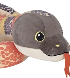 Wild Republic Bamser>Squishy Slange - 132 cm - Brun/Orange