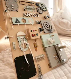 Woobiboo Trælegetøj>Woobiboard - Plus Standing - Natural/Mint