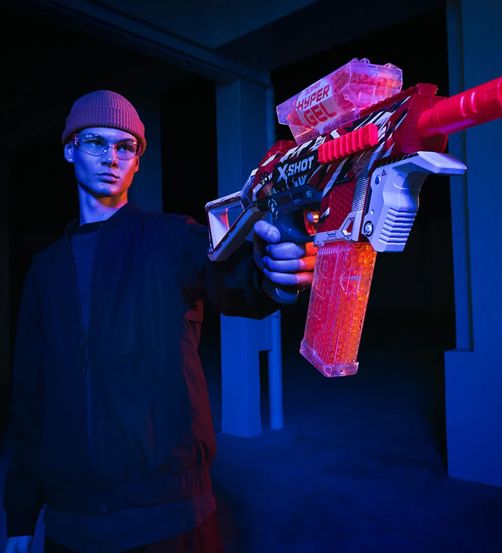X-SHOT Udeleg Og Udendørs Legetøj>Gel-Blaster - Motoriseret - Hyper Gel Trace Fire - 2500 G
