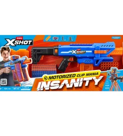 X-SHOT Udeleg Og Udendørs Legetøj>Skumgevær - Insanity Motorised Clip Blaster