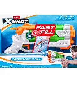 X-SHOT Udeleg Og Udendørs Legetøj|Vandleg>Vandpistol - Micro Fast-Fill - 170 ml
