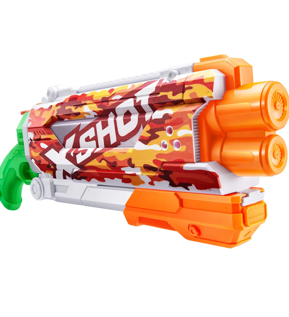 X-SHOT Udeleg Og Udendørs Legetøj|Vandleg>Vandpistol - Skins Pump Action Fast-Fill - 800 ml - Sun C