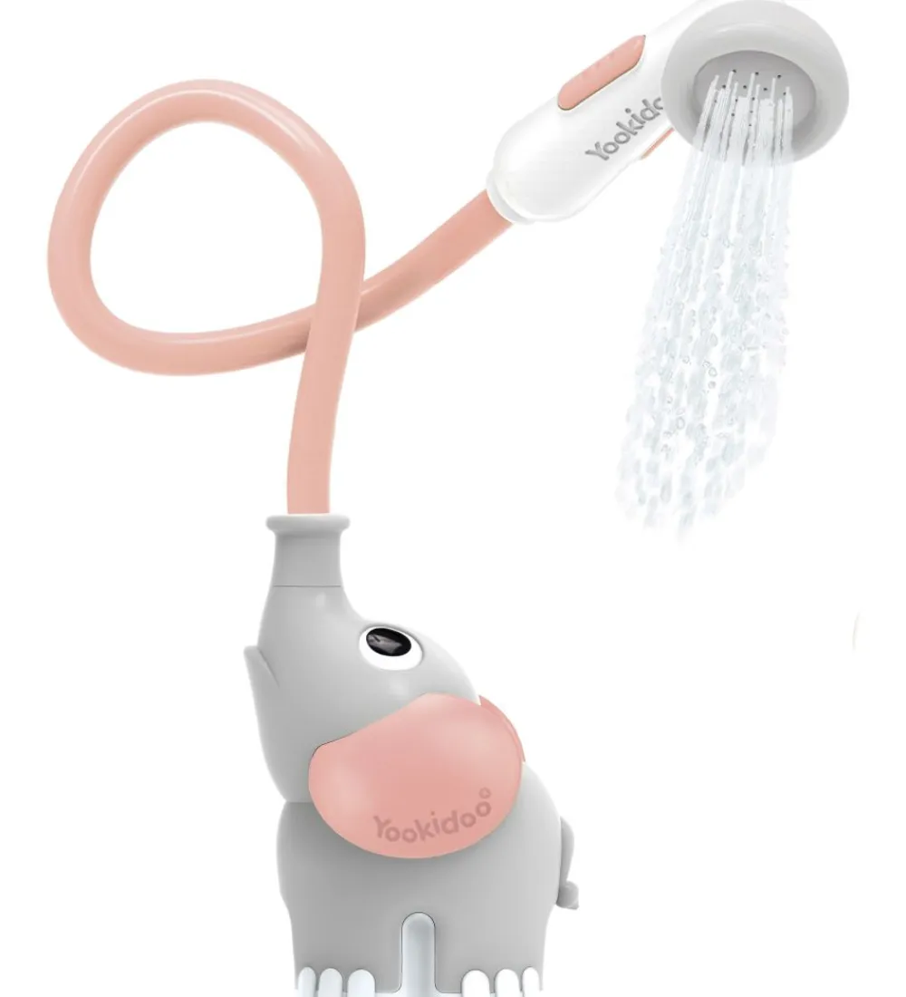 Yookidoo Badelegetøj>Badelegetøj - Elephant Baby Shower - Rosa